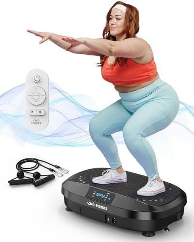 Top Fitness Gear: FLYBIRD Vibration Plates & Home Gym Essentials