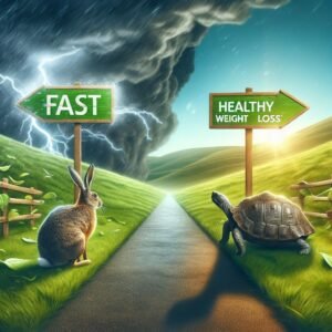 Fast Weight Loss vs. Healthy Weight Loss: Choose Wisely!